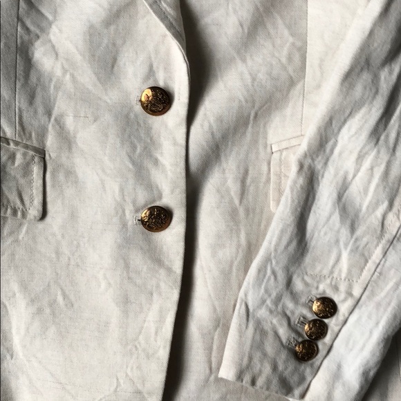 Banana Republic Linen Blazer classic fit 2P - Picture 2 of 6